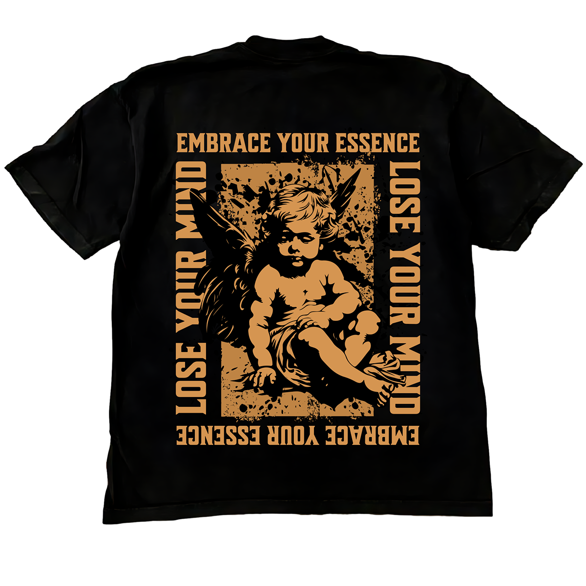Loose your mind Black T-Shirt