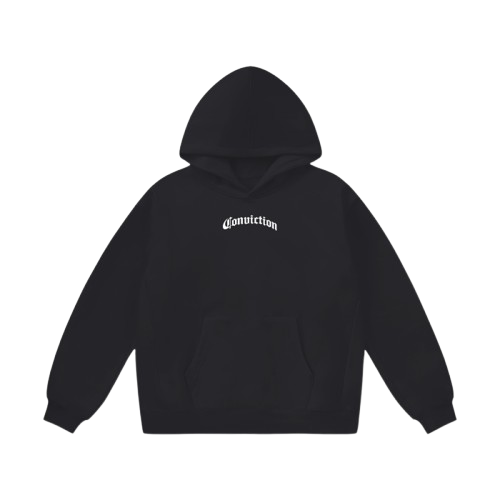 Silence is essential / Black hoodie