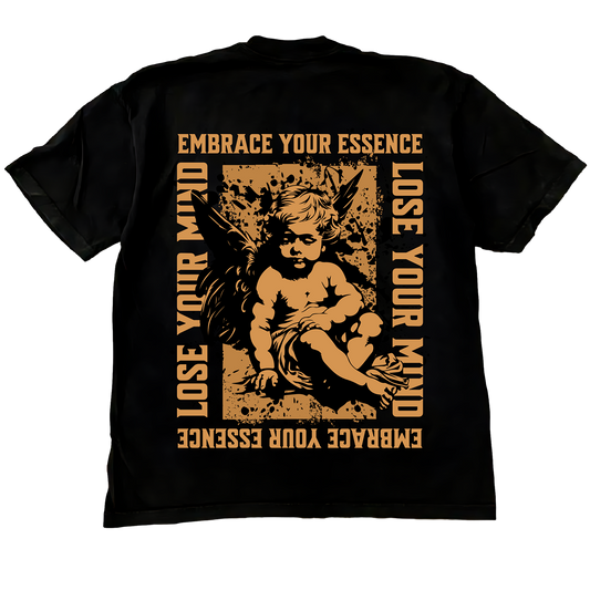 Loose your mind Black T-Shirt